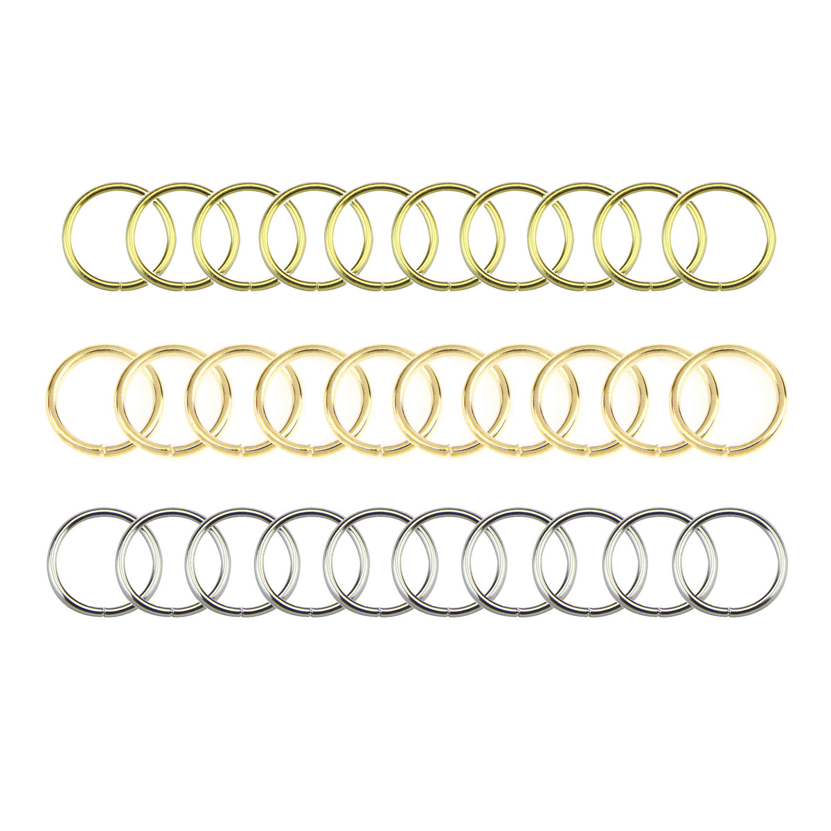 Personalized Metal Round Buckle Hairpin Set