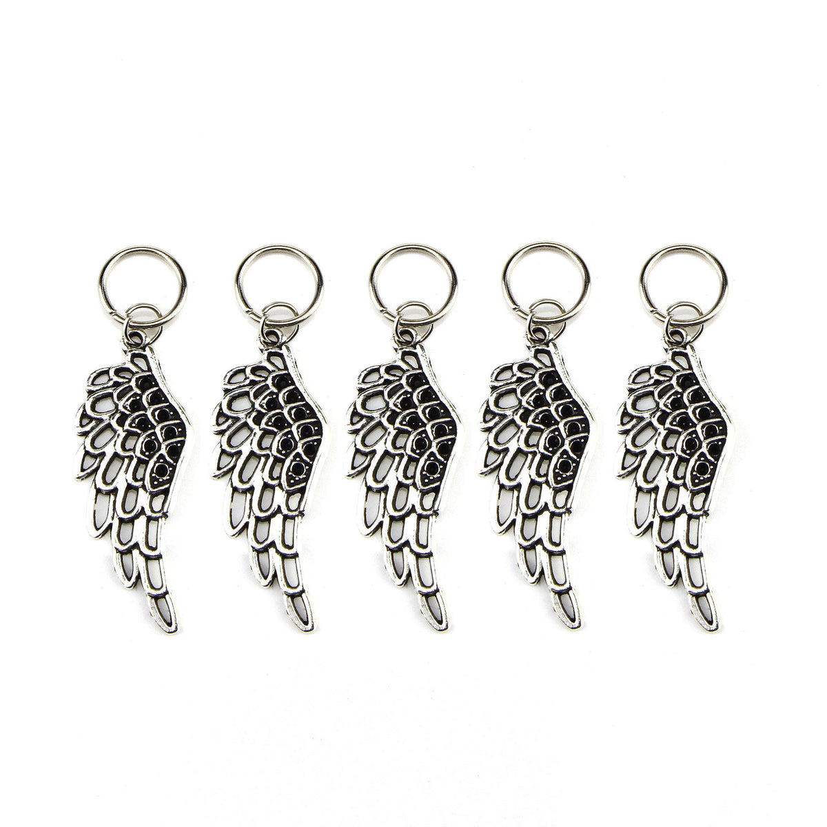 Personalized Metal Round Buckle Hairpin Set