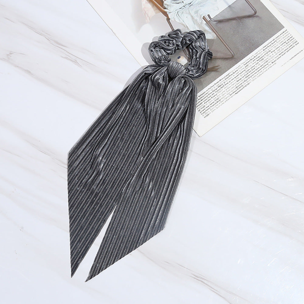 Corduroy Long Streamer Hair Accessory Women’s Headband or Hair Band
