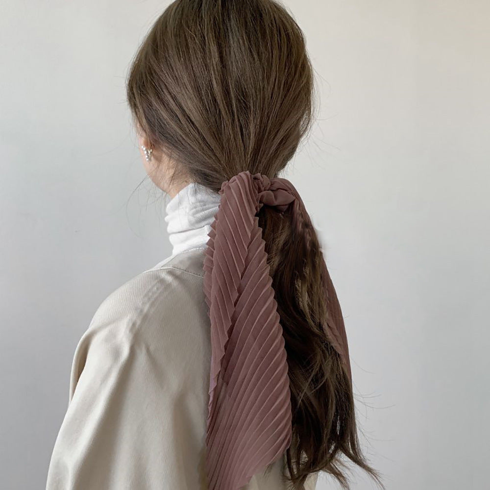 Corduroy Long Streamer Hair Accessory Women’s Headband or Hair Band