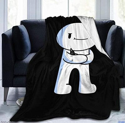Double Thick Square Blanket for Home & Garden - Multiple Sizes & Styles