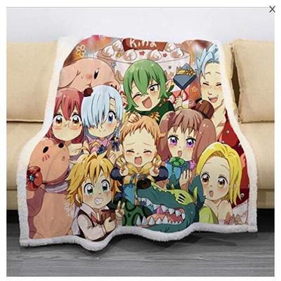 Double Thick Square Blanket for Home & Garden - Multiple Sizes & Styles