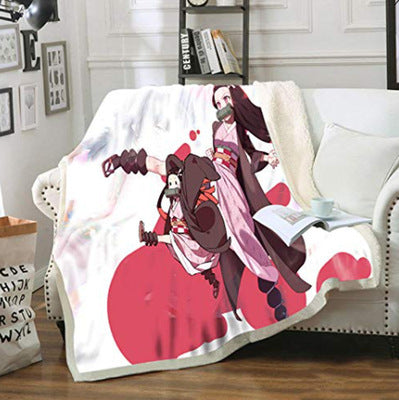 Double Thick Square Blanket for Home & Garden - Multiple Sizes & Styles