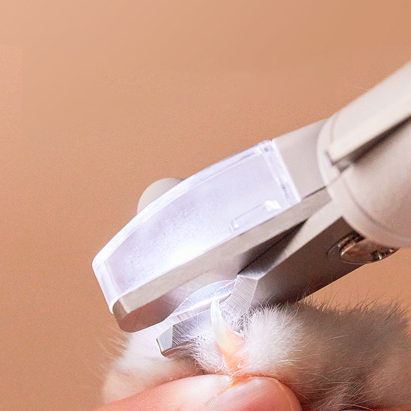 Pet Nail Clipper with LED Light - Cat & Dog Grooming Tool