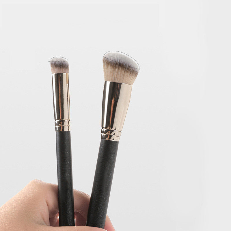 Brushless Concealer & Foundation Makeup Brush Set - Soft Hair, Multiple Colors