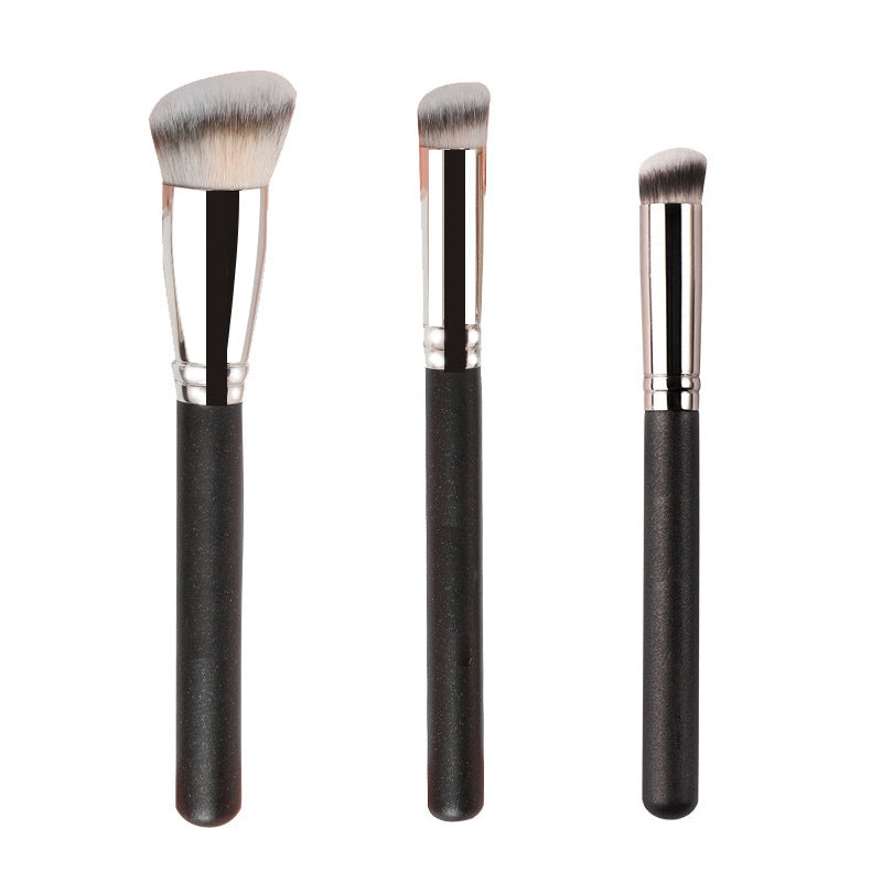 Brushless Concealer & Foundation Makeup Brush Set - Soft Hair, Multiple Colors