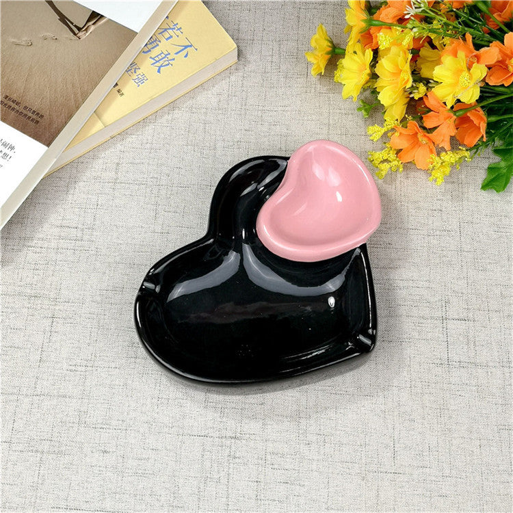 Creative Ceramic Ashtray Home & Garden Decor Handcrafted Porcelain Ornament