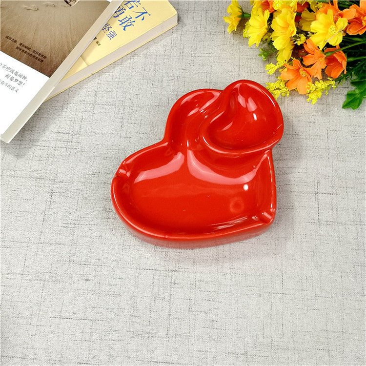 Creative Ceramic Ashtray Home & Garden Decor Handcrafted Porcelain Ornament