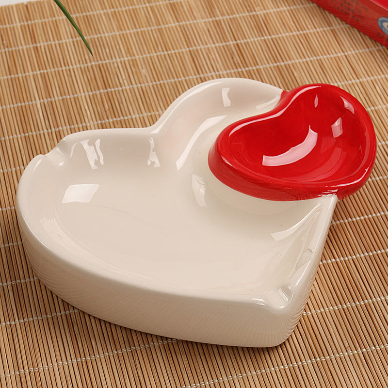 Creative Ceramic Ashtray Home & Garden Decor Handcrafted Porcelain Ornament