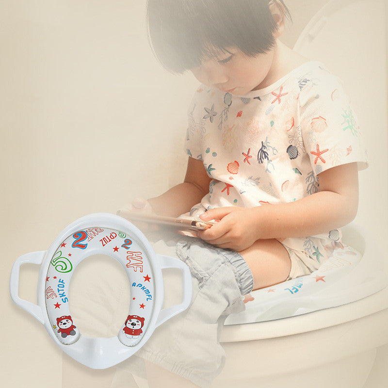 Children's Soft Cushion Toilet Seat for Potty Training
