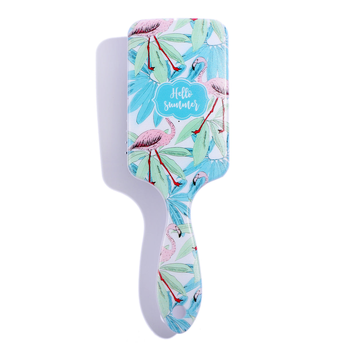 Printed Air Cushion Comb Set - Transparent Rainbow Hairbrush for Hair Massage