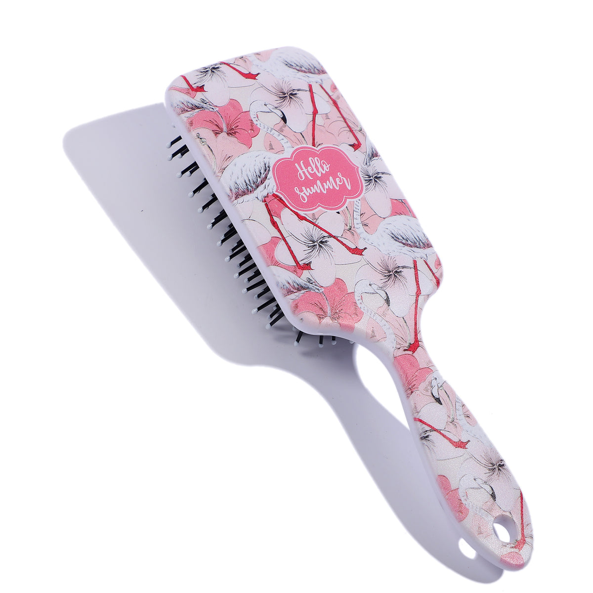 Printed Air Cushion Comb Set - Transparent Rainbow Hairbrush for Hair Massage