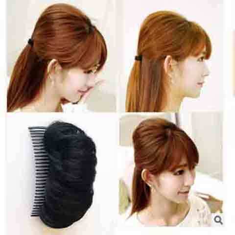 Korean Half Ball Head Coil Hair Device Hair Headdress - Multiple Colors