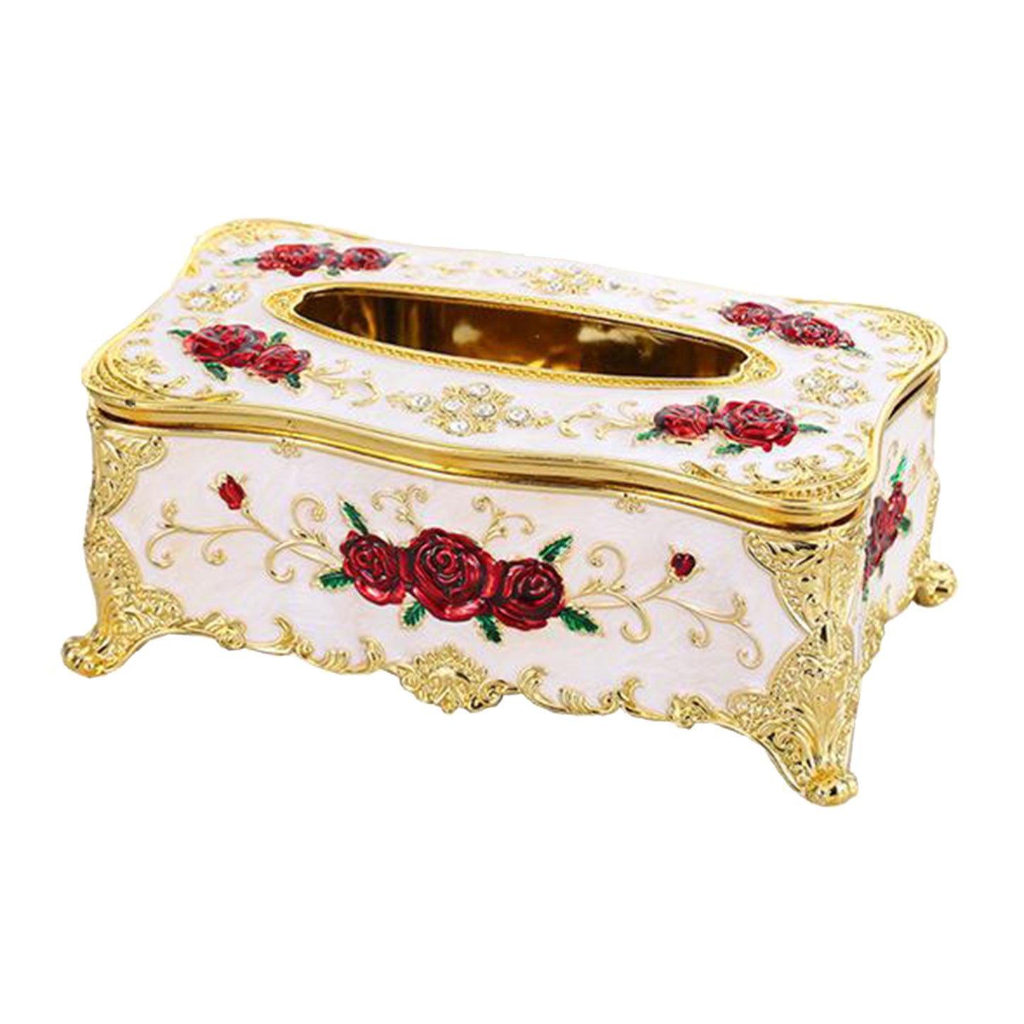 High-End Acrylic Tissue Box for Home & Car - Gold, Silver, Multiple Colors