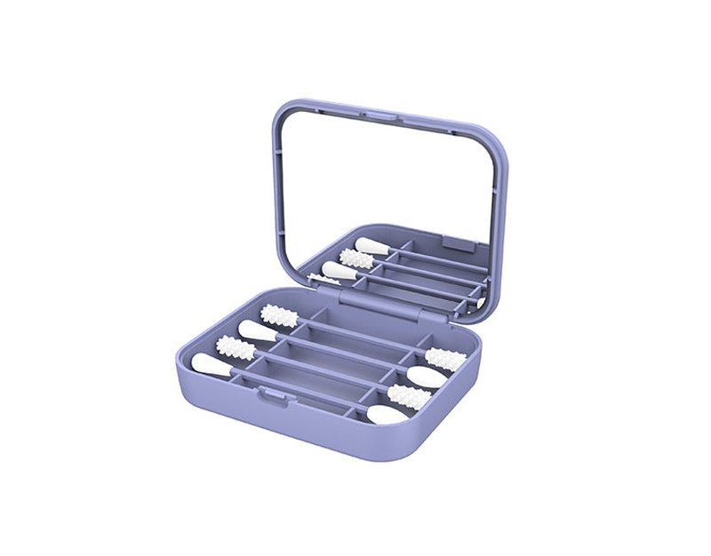 Reusable Silicone Cotton Swabs Set for Ear Cleaning & Makeup Application