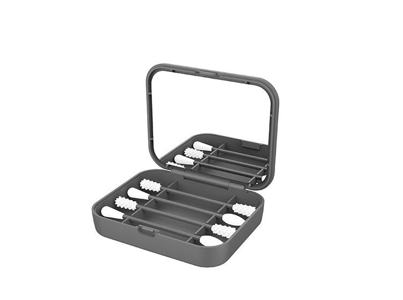 Reusable Silicone Cotton Swabs Set for Ear Cleaning & Makeup Application