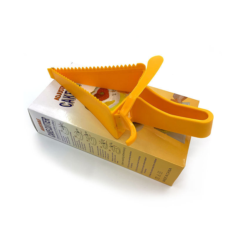Adjustable Cake Divider Slicer - Reusable Plastic Baking Cutter for Even Cake Slices