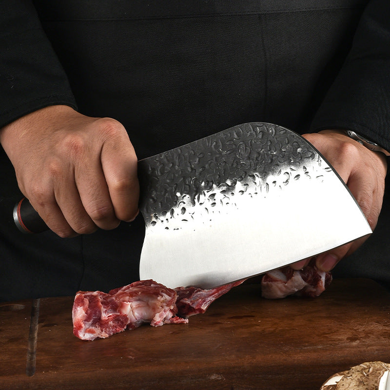 Stainless Steel Forged Chef Knife for Meat and Bone Chopping - 30cm