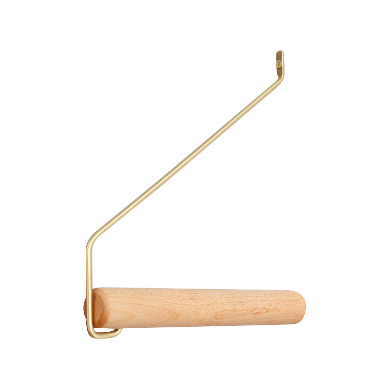 Nordic Wooden Wall Hanger Hook - Decorative Hanging Rack for Home & Closet