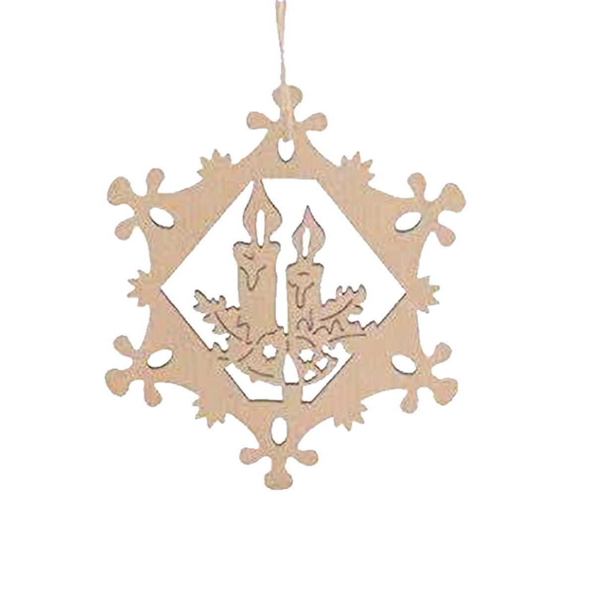 Holiday Decorations Set - Carved Angel, Candle, Tree, Elk & More, Home & Garden