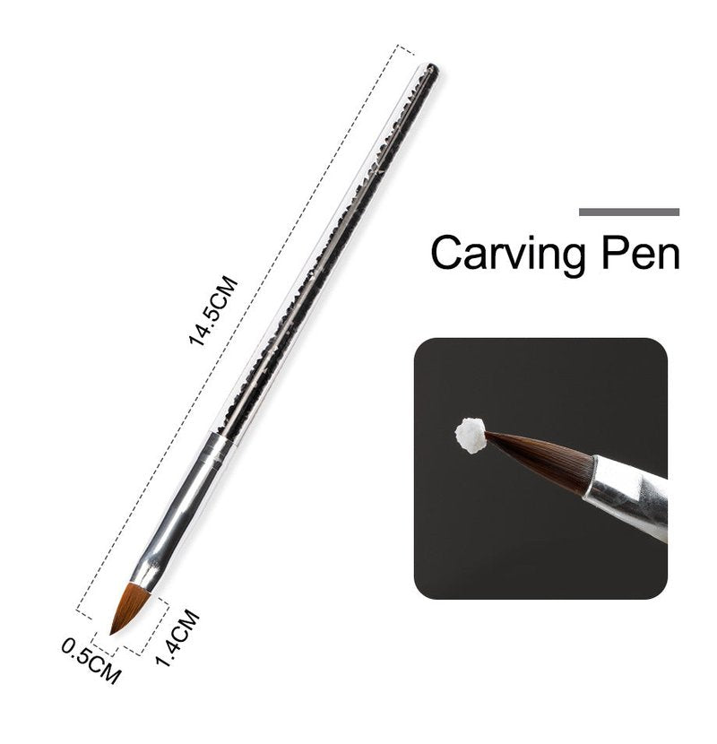 Acrylic Nail Extension Kit - 6pcs Professional Manicure System
