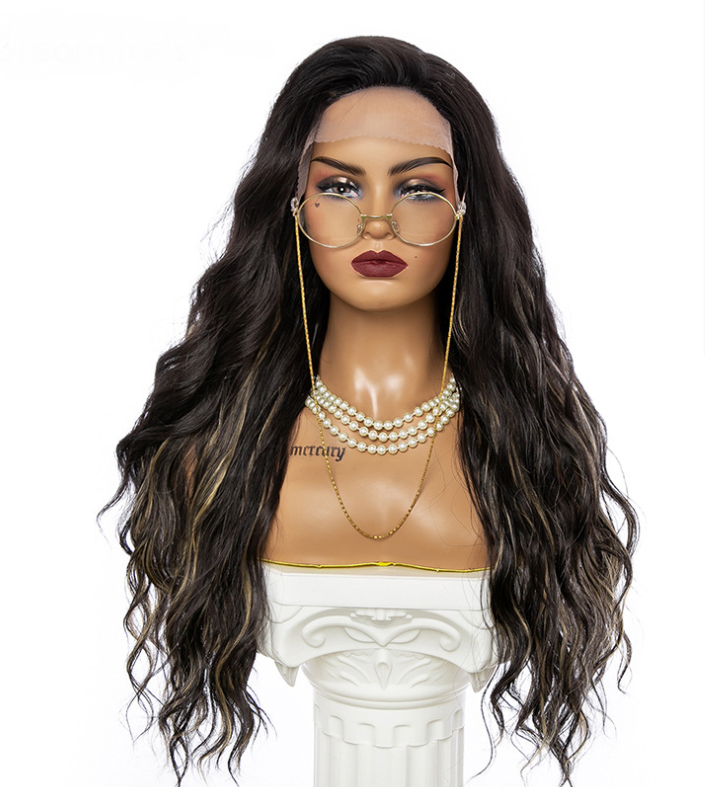 Long Wave Lace Wig - High Temperature Fiber