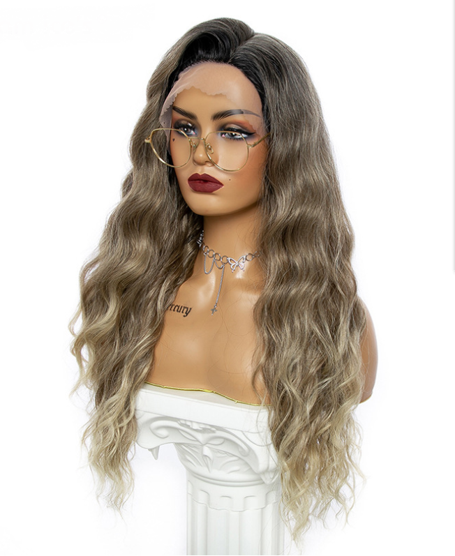 Long Wave Lace Wig - High Temperature Fiber