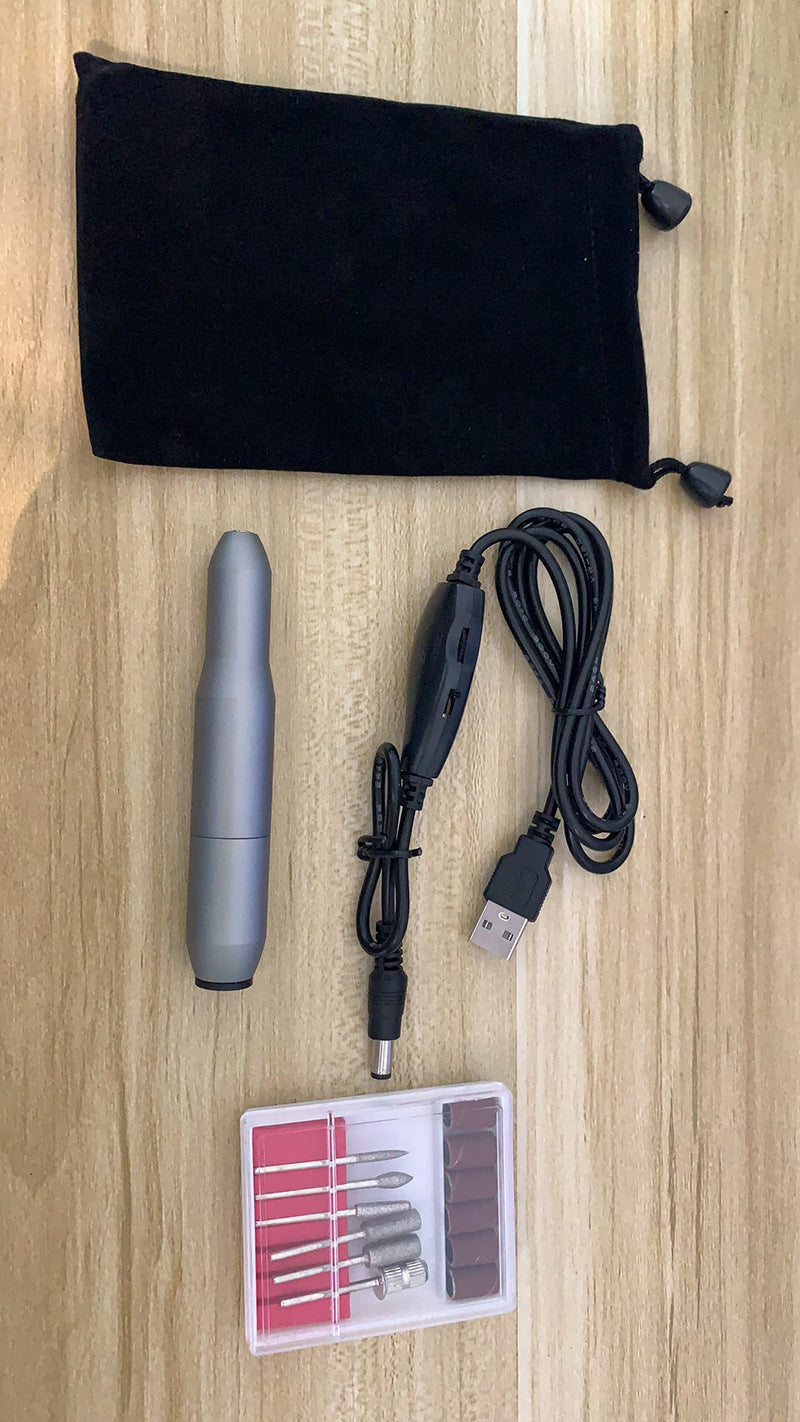 Portable Electric Nail Polisher Pen - USB Powered