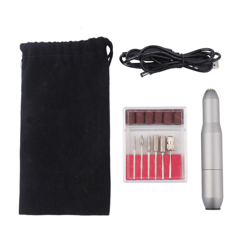 Portable Electric Nail Polisher Pen - USB Powered