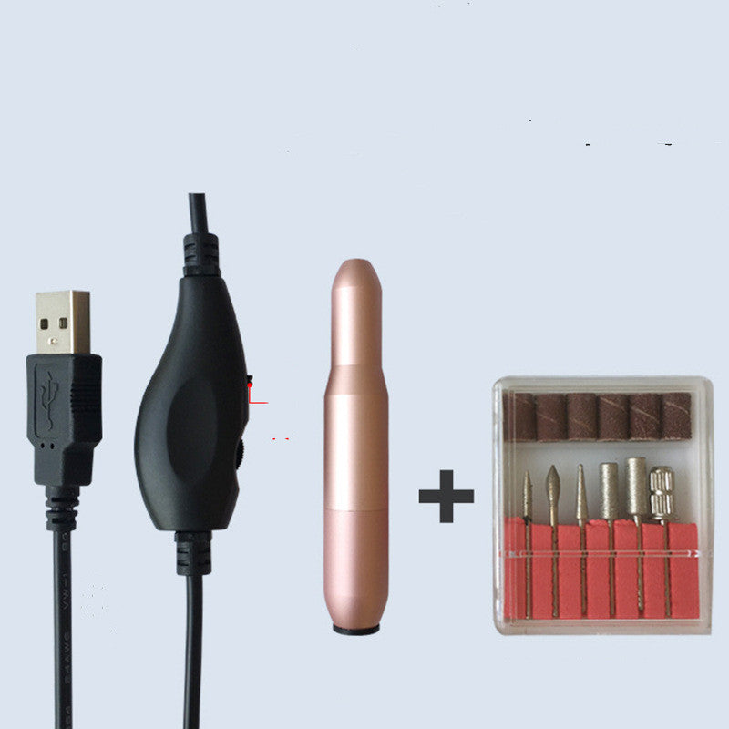 Portable Electric Nail Polisher Pen - USB Powered