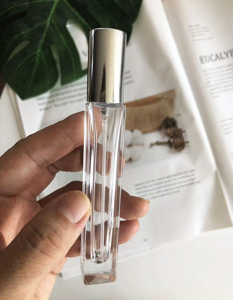 Portable Glass Perfume Spray Bottle 10ml Refillable Travel Container