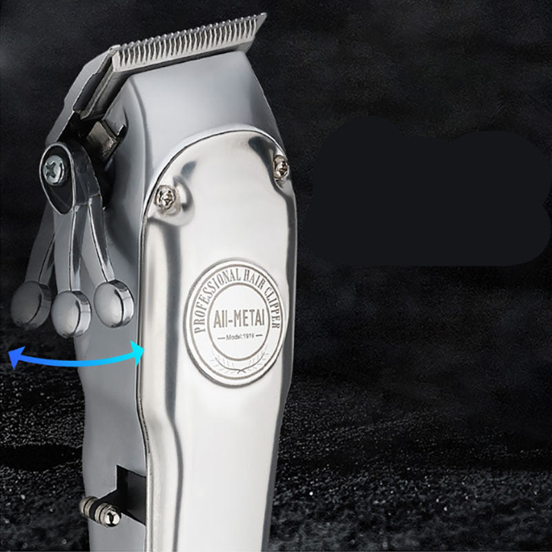 Electric Hair Clipper for Men, Full Metal Body, Professional Grooming Tool