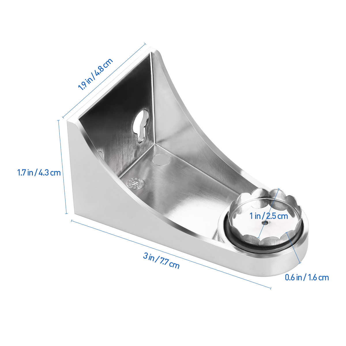 Magnetic Soap Holder - Rustproof Stainless Steel Bathroom Storage