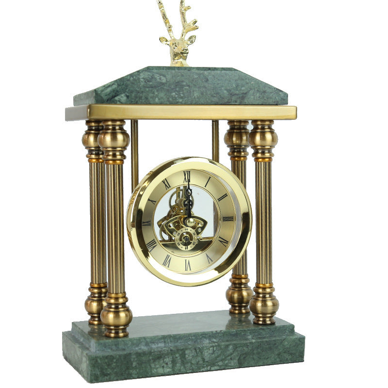 Grandfather Clock Ornaments - Classic Light Luxury Home Decor