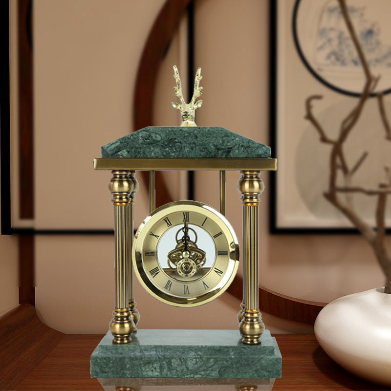 Grandfather Clock Ornaments - Classic Light Luxury Home Decor