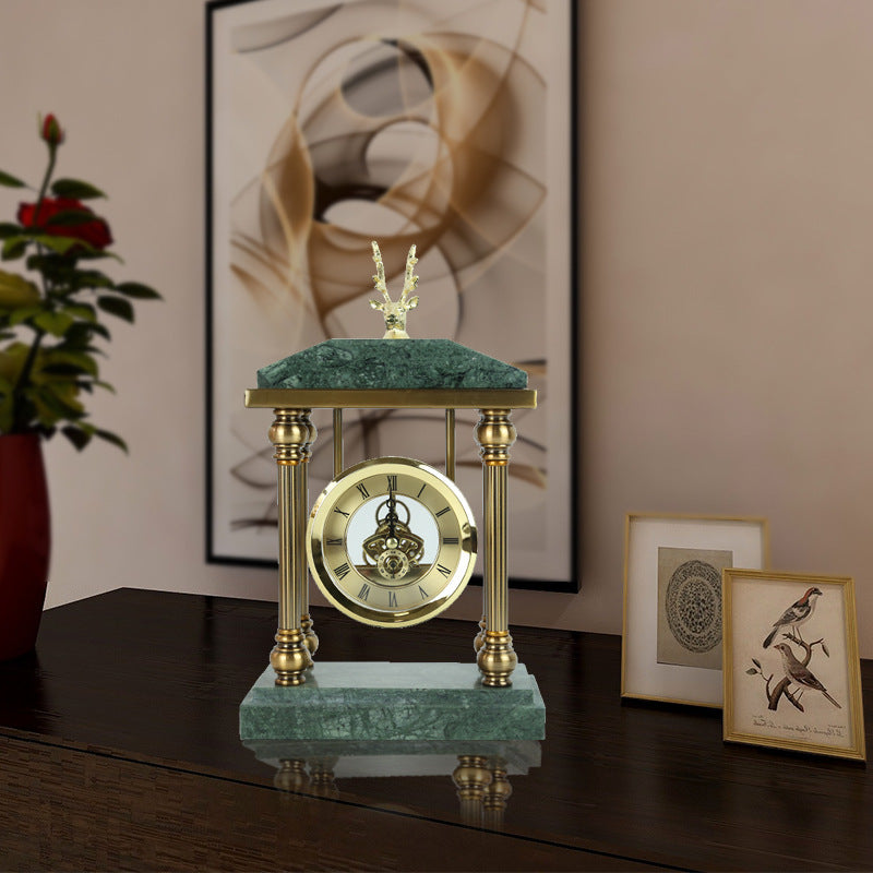Grandfather Clock Ornaments - Classic Light Luxury Home Decor