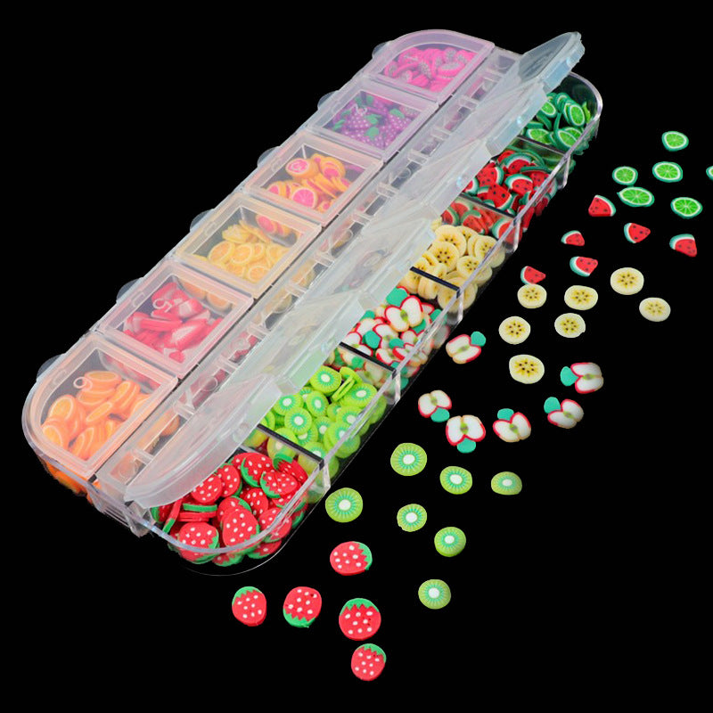 Fruit Slice Nail Art Stickers DIY Material for Manicure Decor