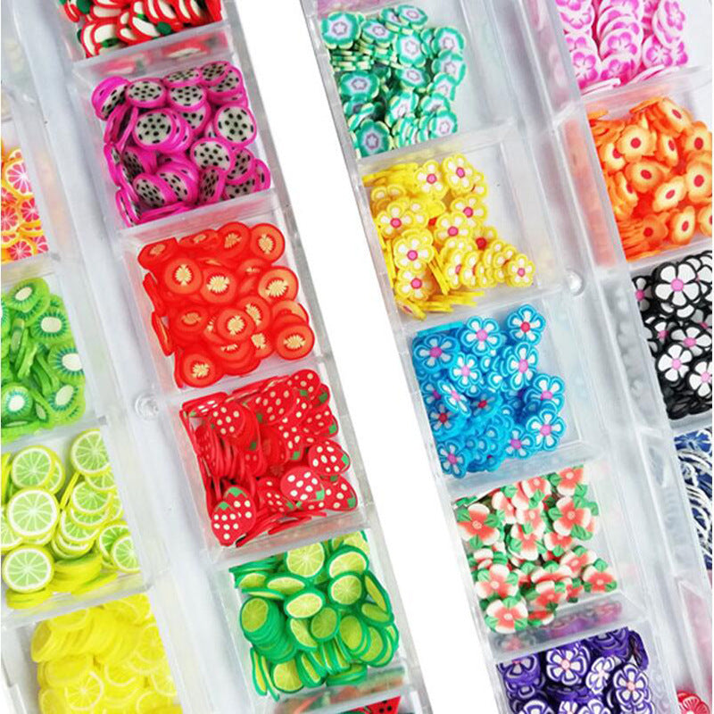 Fruit Slice Nail Art Stickers DIY Material for Manicure Decor