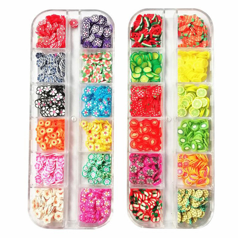 Fruit Slice Nail Art Stickers DIY Material for Manicure Decor
