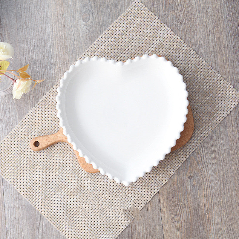 Creative Ceramic Bowl & Plate Set | Irregular Shape Kitchen Dinnerware