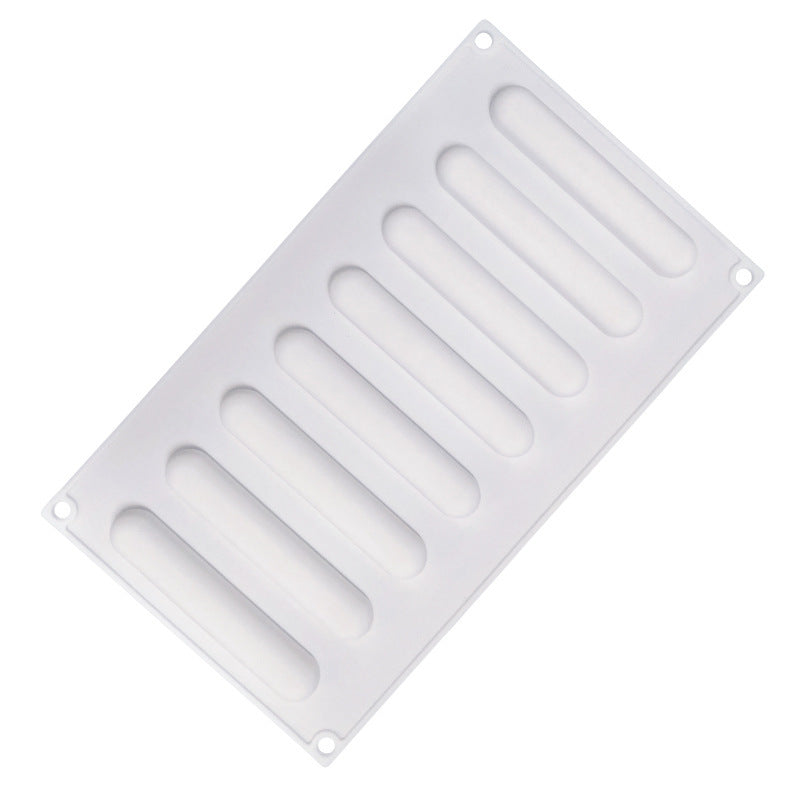 Long Oval Silicone Molds for Cake Mousse Pastry Chocolate French Dessert