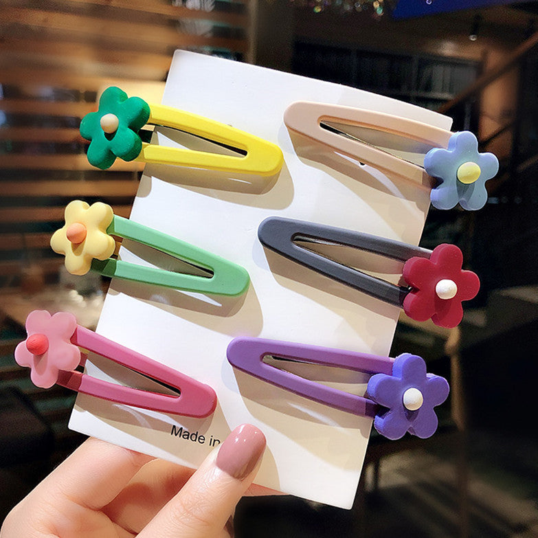 Pearl Hairpin Set for Women - Korean Style Hair Clips for Side Bangs & Hair Accessories