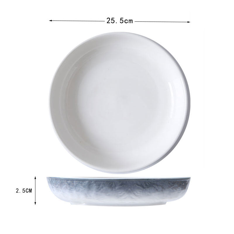 Porcelain Soup & Rice Bowl Set - Multi-Color Household Dinnerware