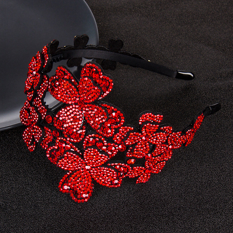 Crystal Headband Hair Accessory - Adjustable