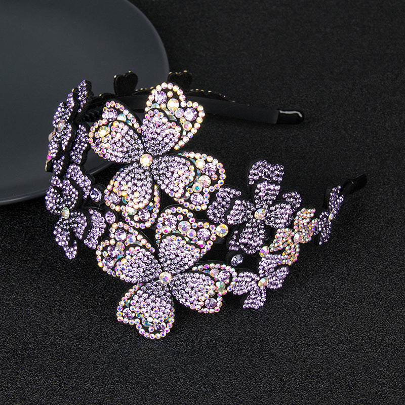 Crystal Headband Hair Accessory - Adjustable