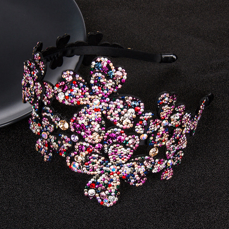 Crystal Headband Hair Accessory - Adjustable