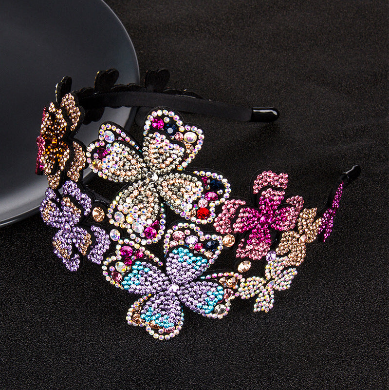 Crystal Headband Hair Accessory - Adjustable