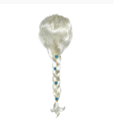 Halloween Masquerade Headdress Wave Synthetic Wig for Costume
