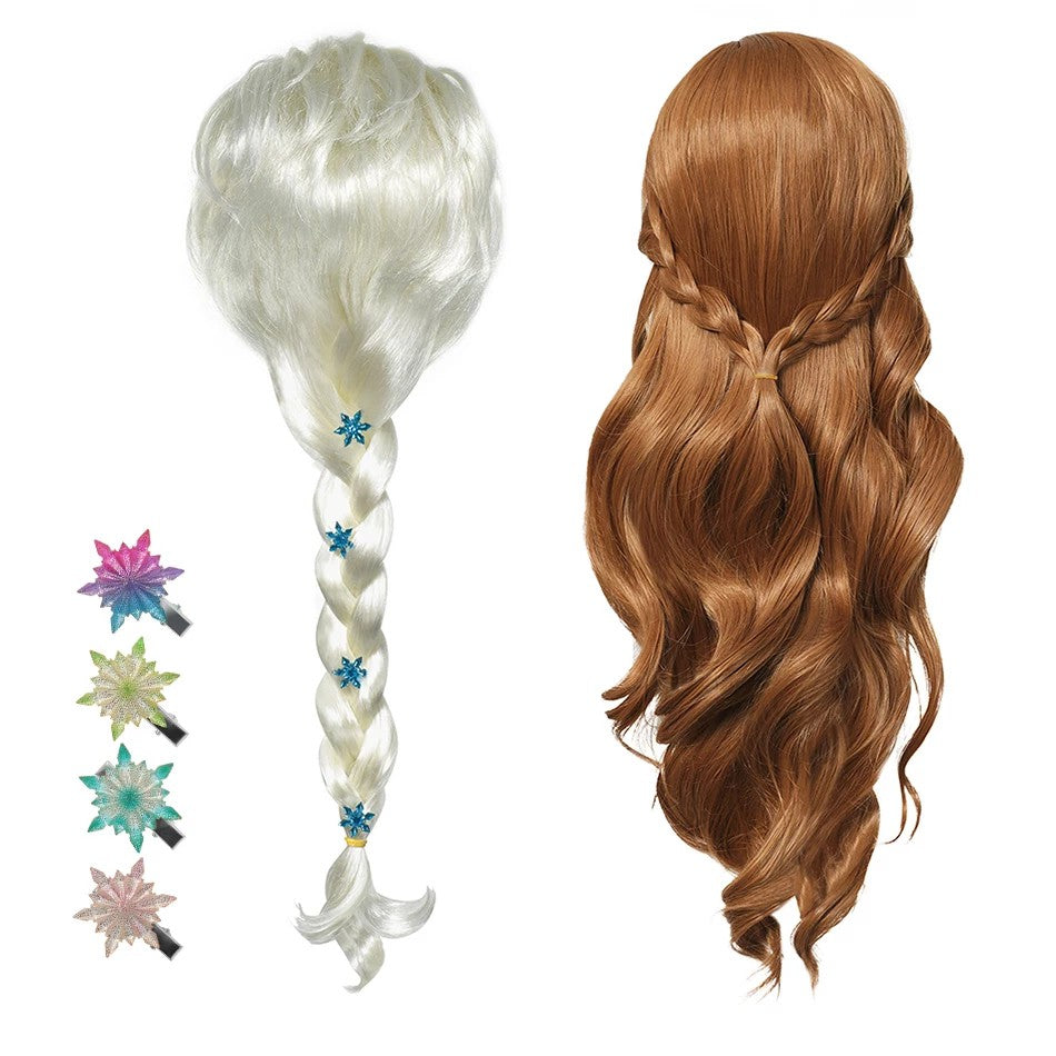 Halloween Masquerade Headdress Wave Synthetic Wig for Costume