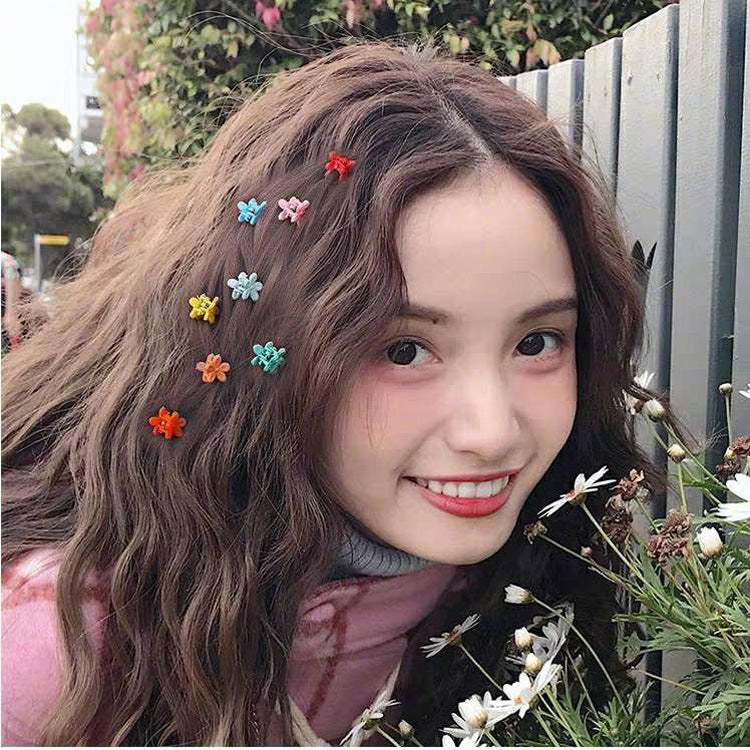 Children's Korean Style Acrylic Hair Clips - Mixed Colors, Pack of 1 or 30